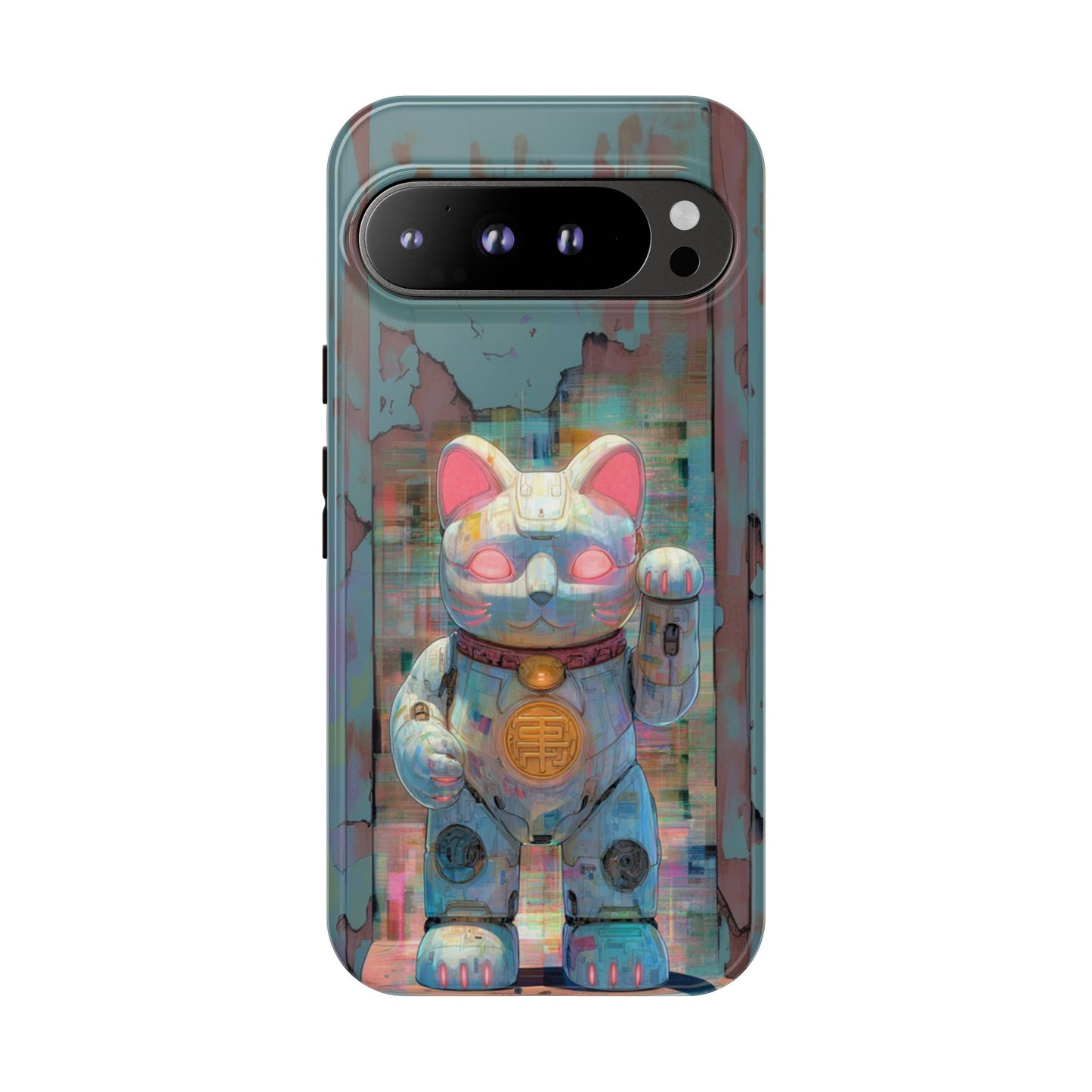 Cyber Lucky Cat - Tough Google Pixel Case