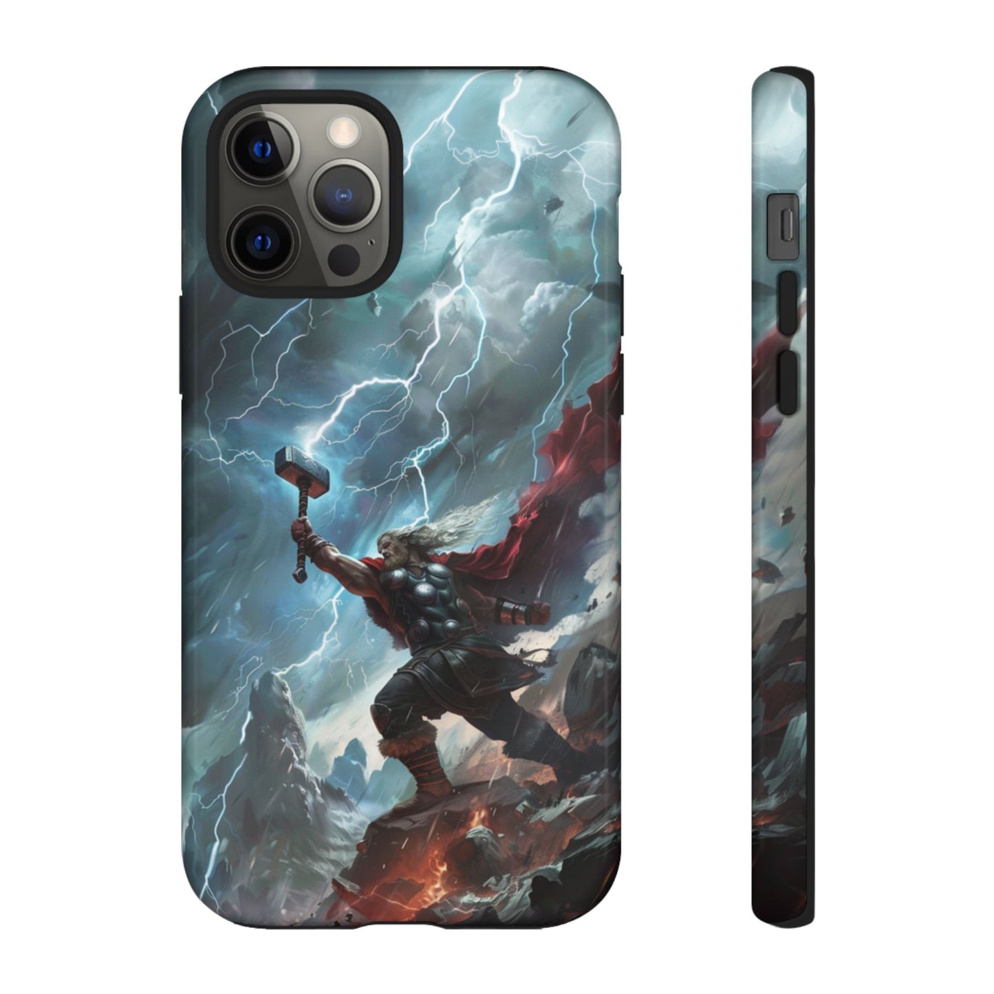 Thor Lightning Storm - Tough iPhone Case
