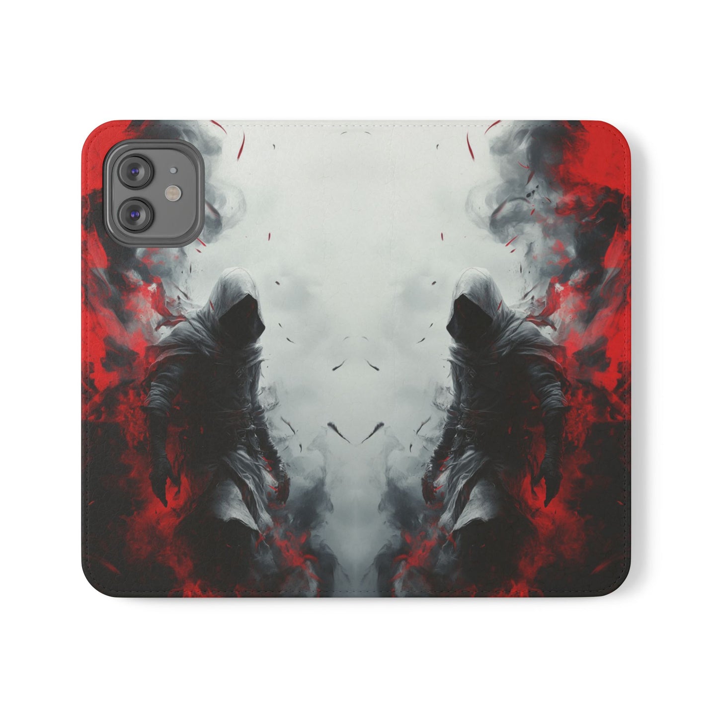 Crimson Shadow Assassin - Wallet Flip Case