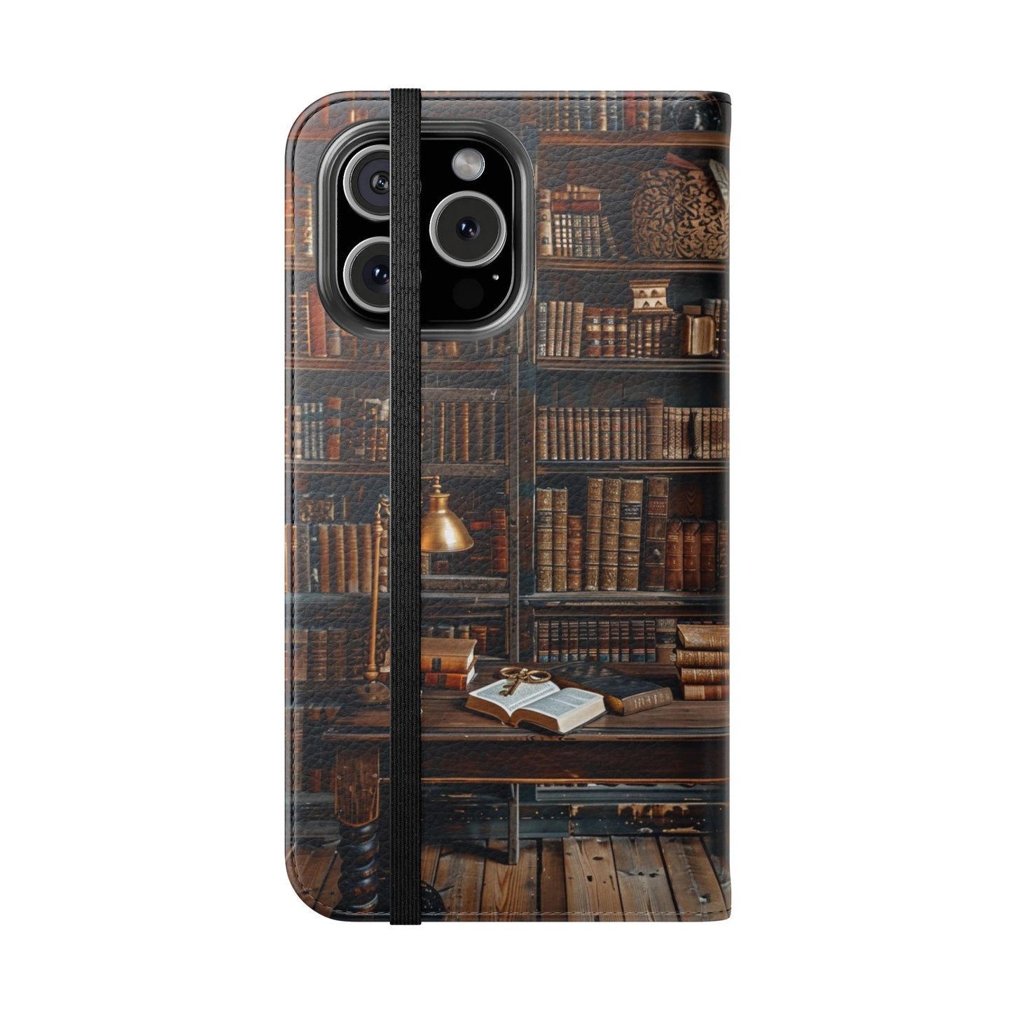 Old World Study - Wallet Flip Case