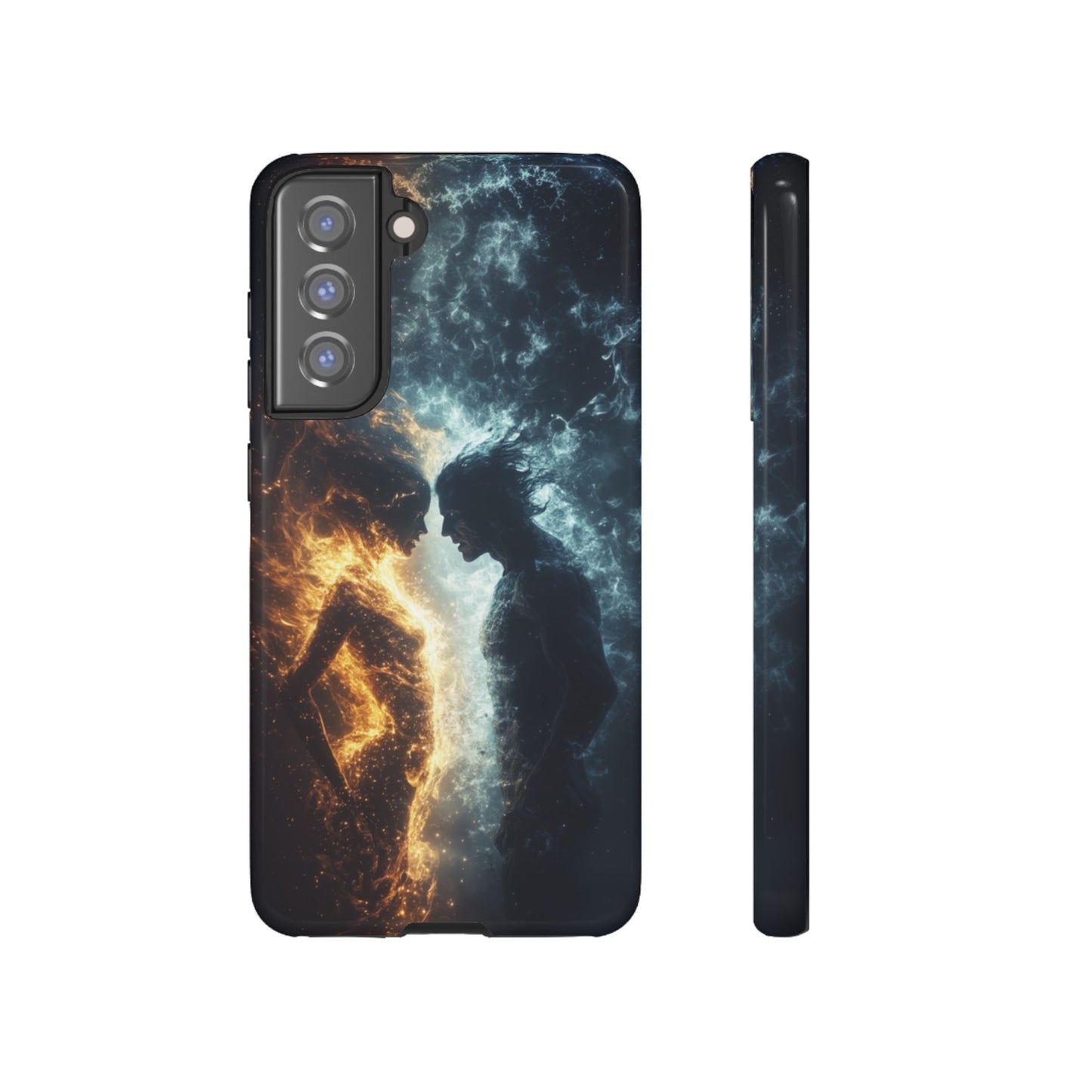 Fire & Frost Lovers - Tough Samsung Galaxy Case