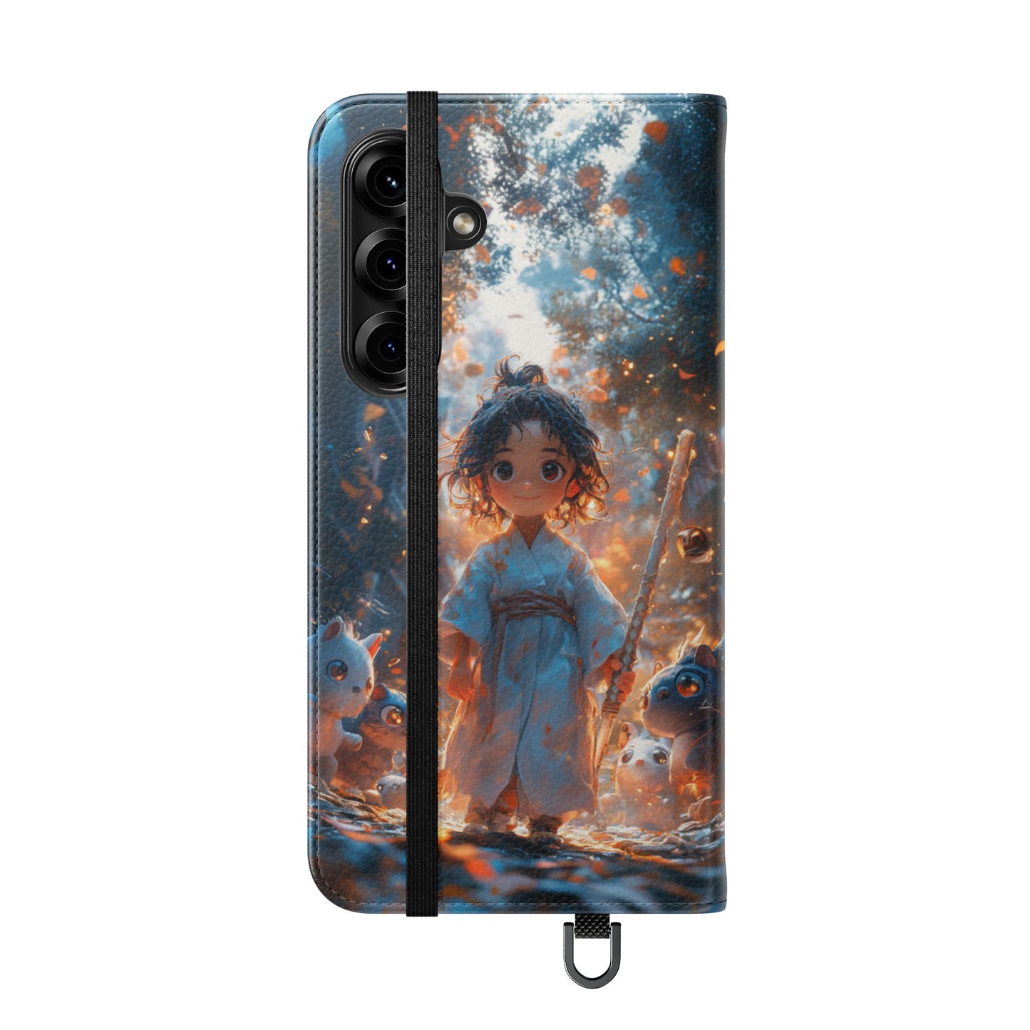 Forest Spirit Child - Wallet Flip Case
