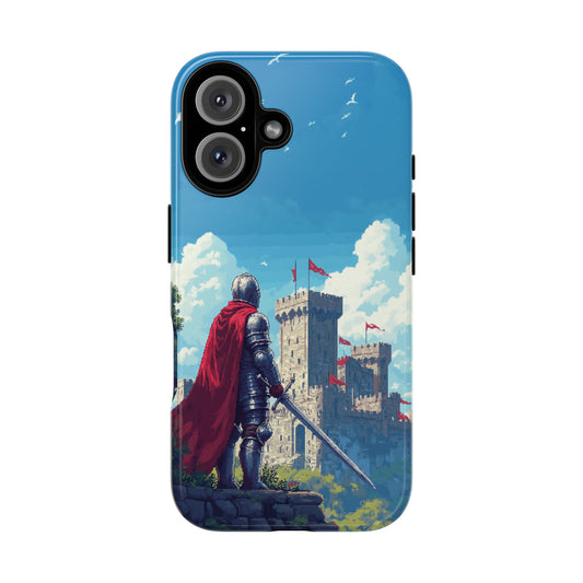 Pixel Knight Adventure Phone Case - iPhone, Google Pixel, Samsung Galaxy