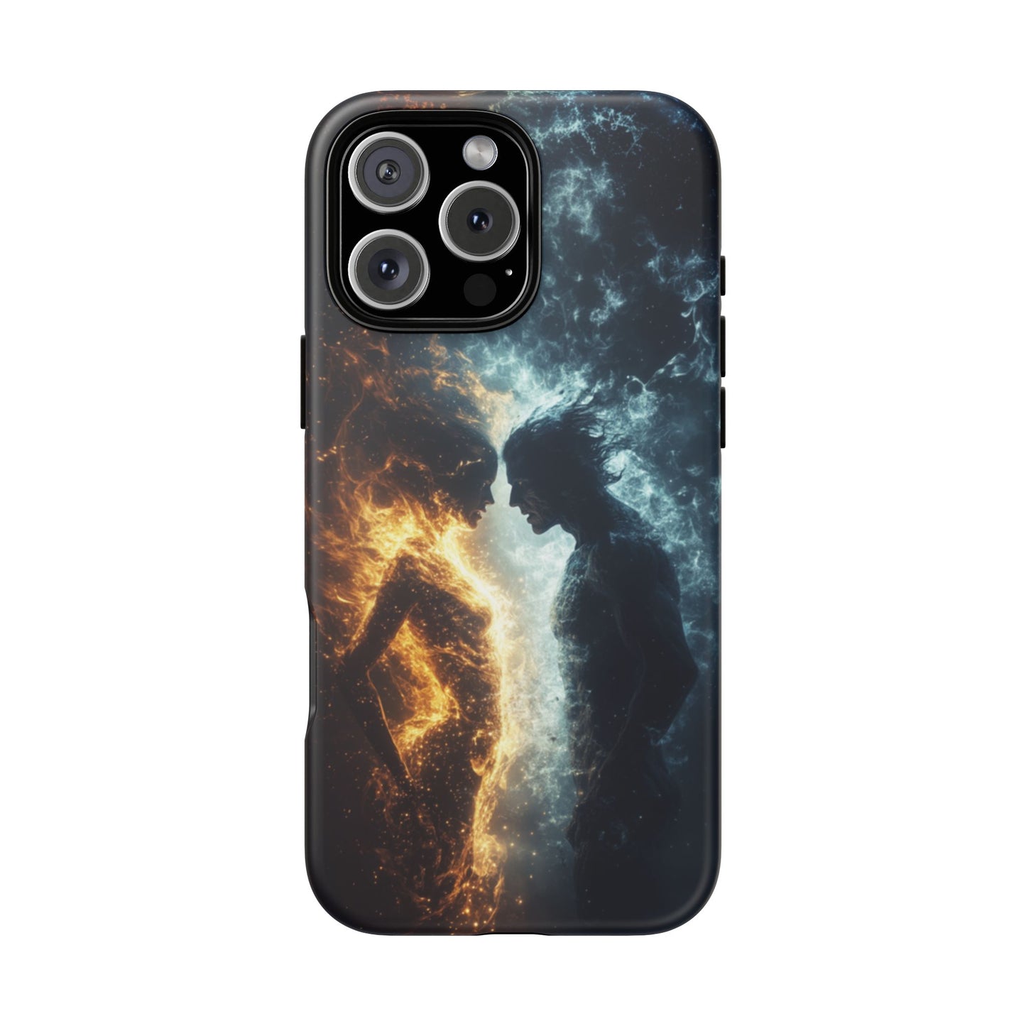 Fire & Frost Lovers - Tough iPhone Case