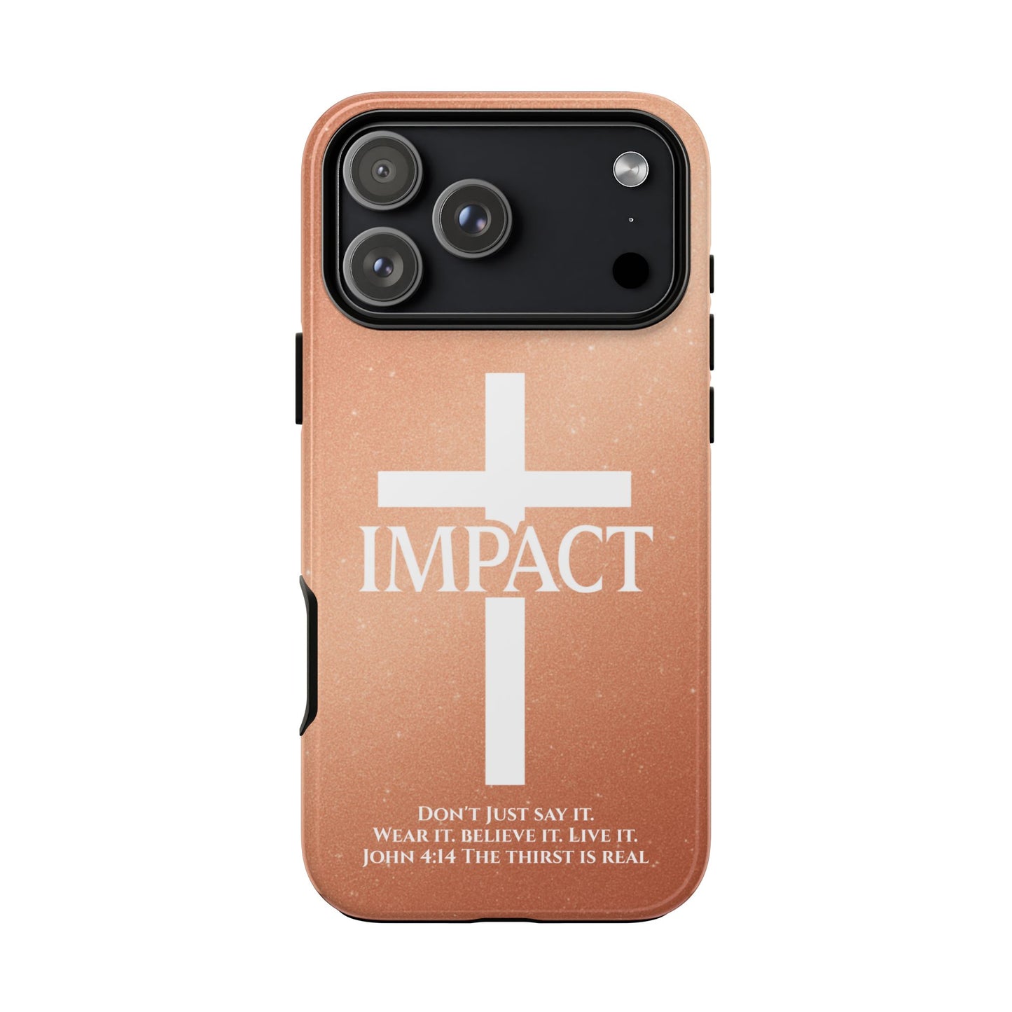 Impace Rose Gold - Tough iPhone Case