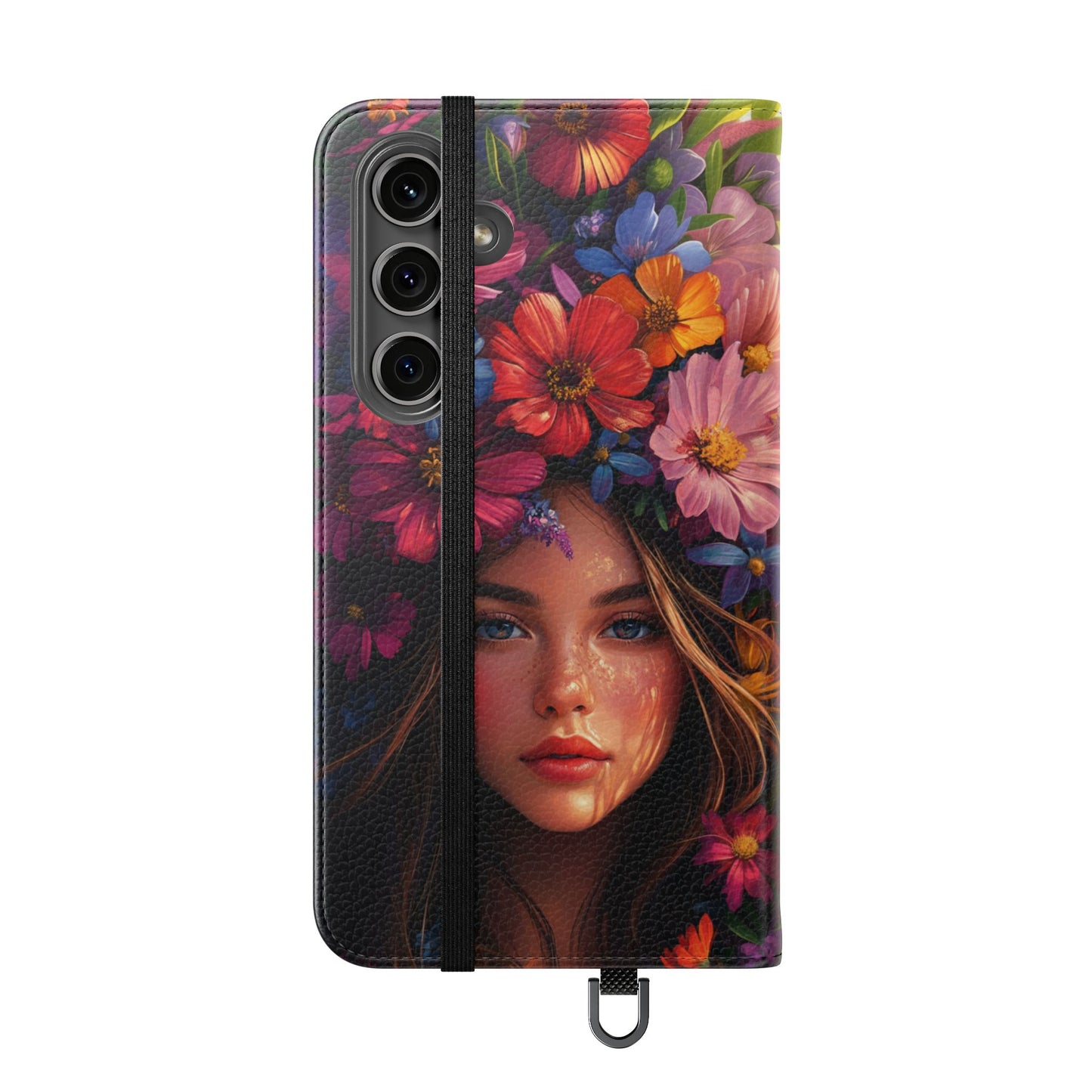 Floral Crown Muse - Wallet Flip Case