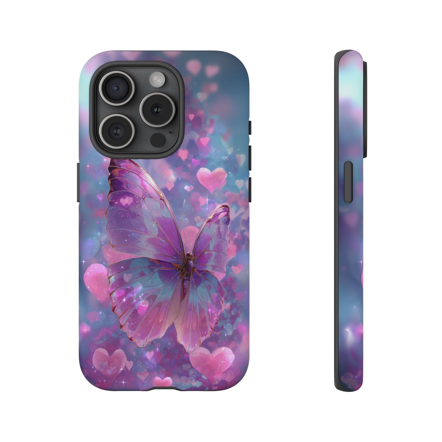Cupid's Flutter Butterfly - Tough iPhone Case
