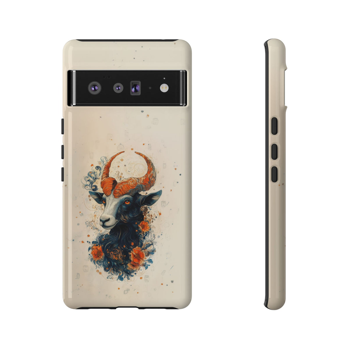 Capricorn Celestial Goat - Tough Google Pixel Case
