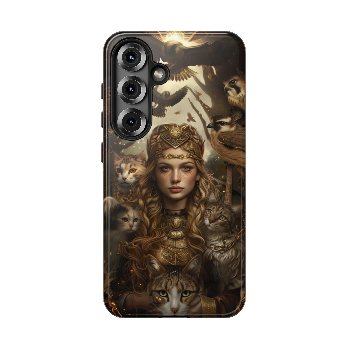 Freya Feline Majesty – Tough Samsung Galaxy Case
