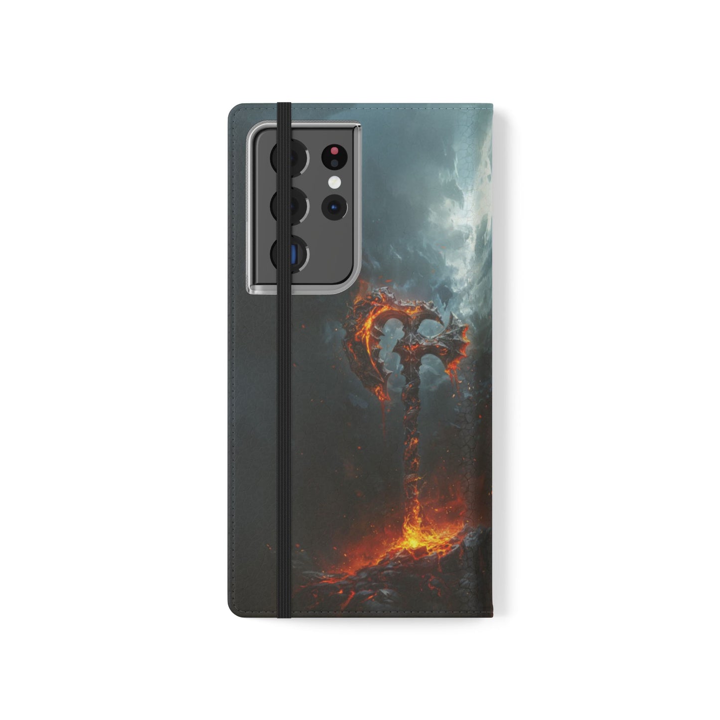 Molten War Axe - Wallet Flip Case