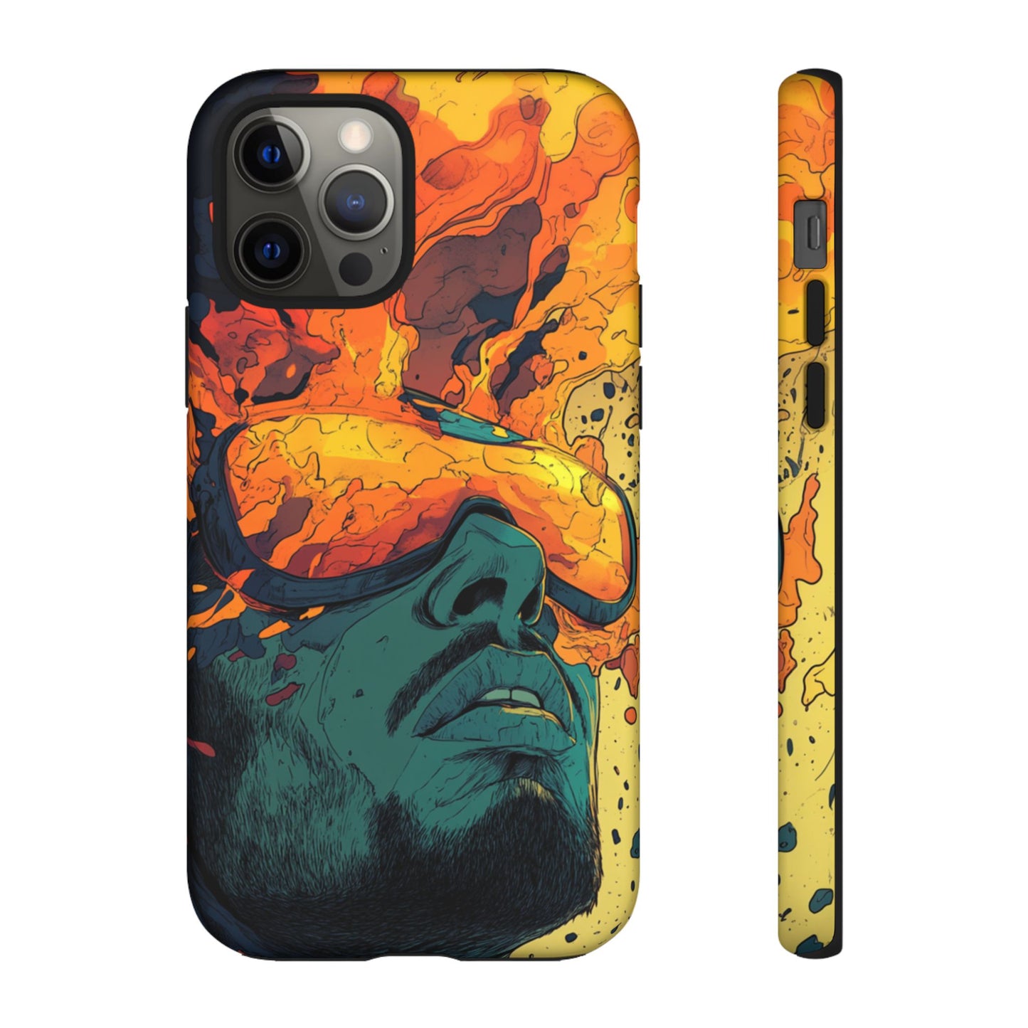 Flame Vision Phone Case - iPhone, Google Pixel, Samsung Galaxy