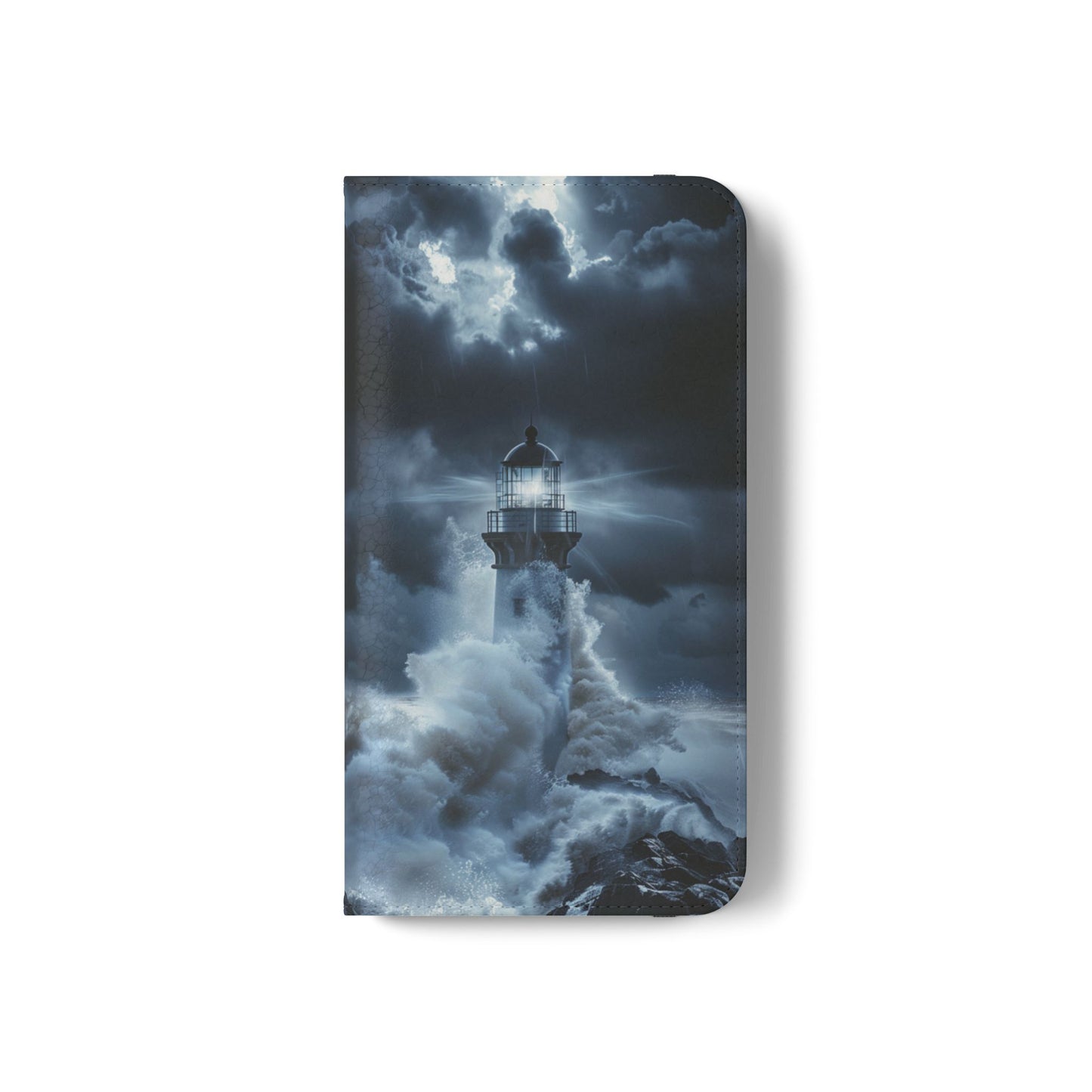 Stormbound Lighthouse - Wallet Flip Case