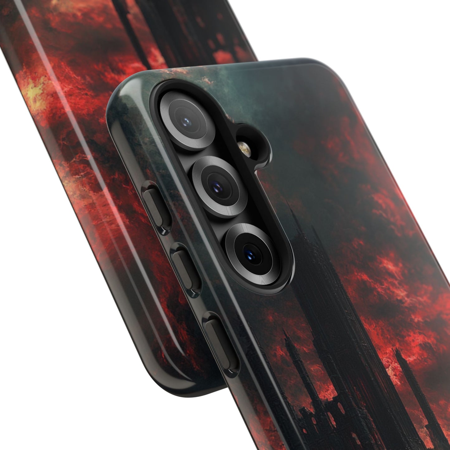 Crimson Dread Citadel – Tough Samsung Galaxy Case
