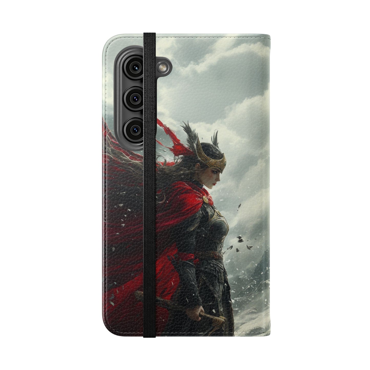 Freya Crimson Valkyrie - Wallet Flip Case