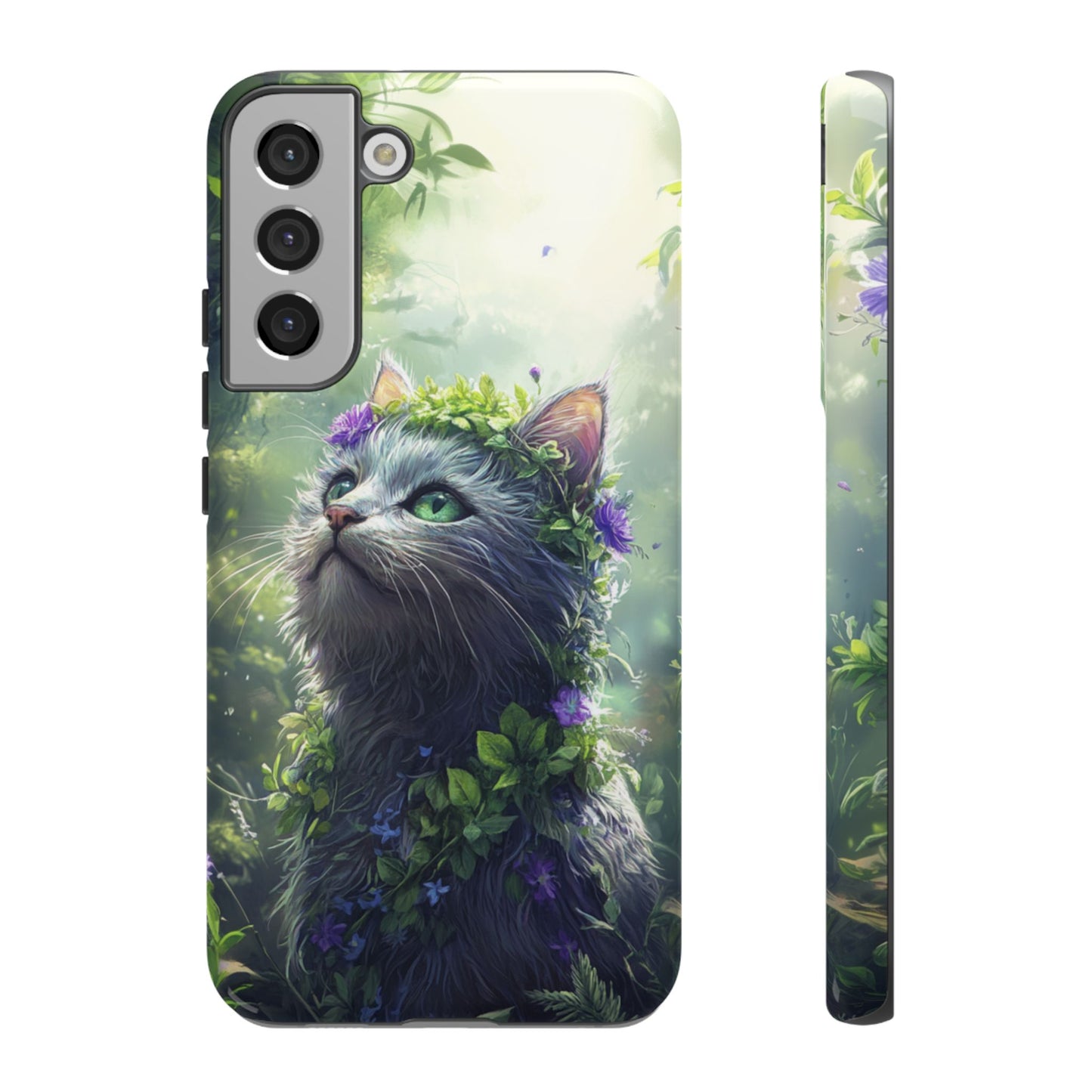 Nature’s Guardian Cat Phone Case – iPhone, Google Pixel, Samsung Galaxy