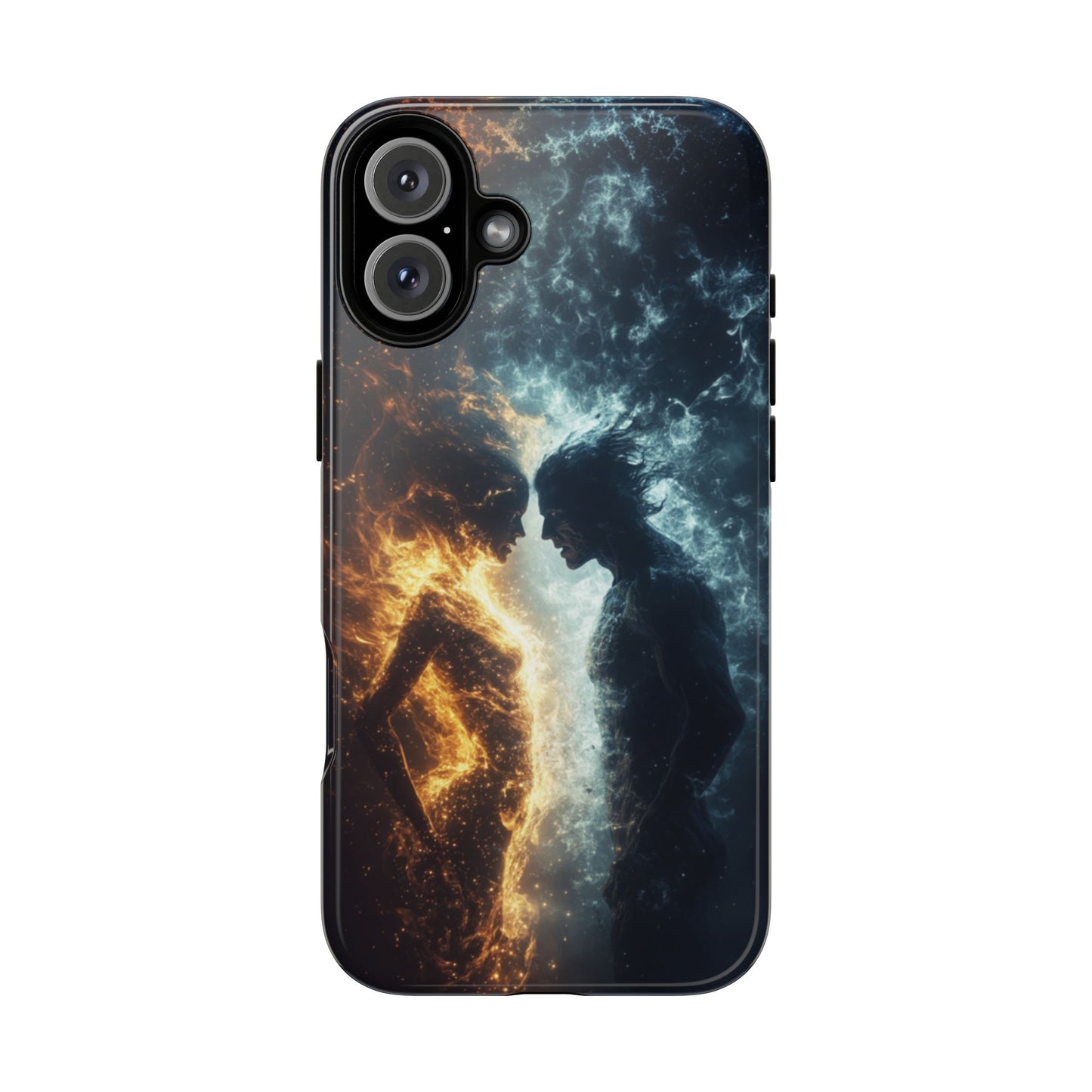 Fire & Frost Lovers - Tough iPhone Case