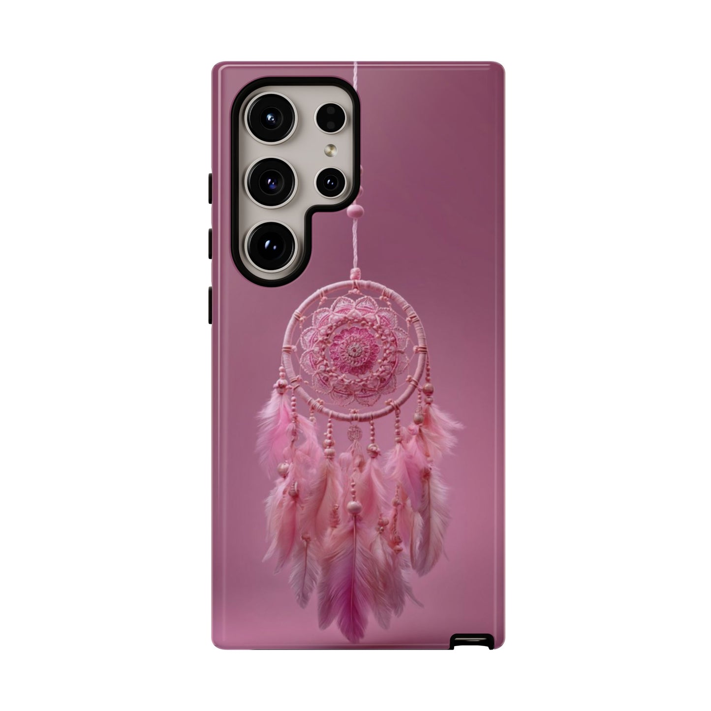 Pink Lace Dreamcatcher - Tough Samsung Galaxy Case