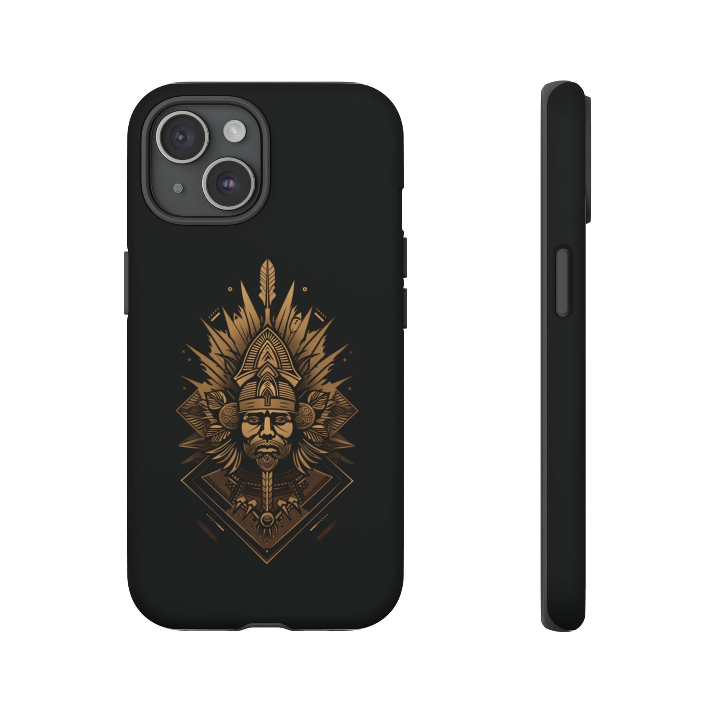 Golden Warrior Guardian - iPhone, Google Pixel, Samsung Galaxy