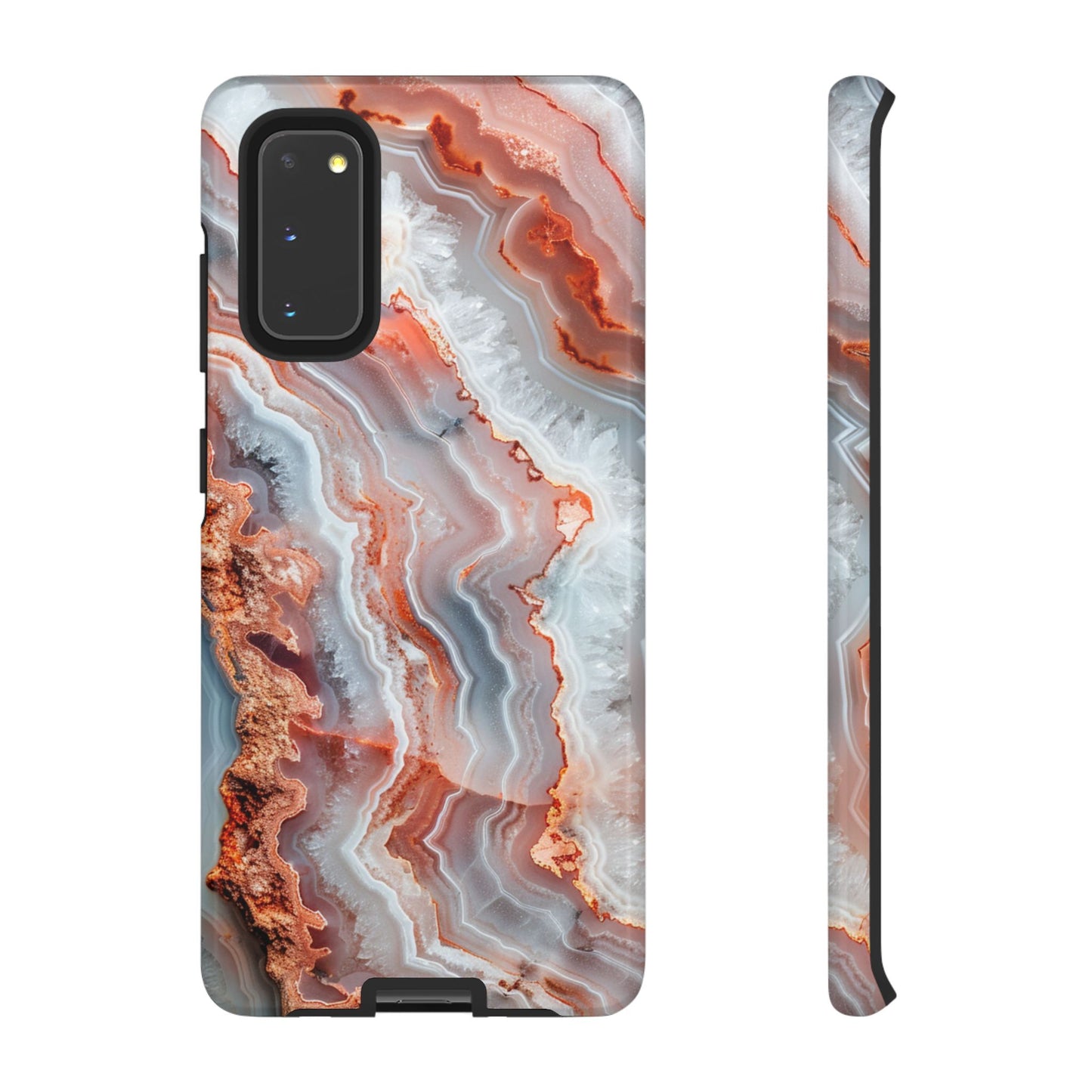 Rose Agate Currents – Tough Samsung Galaxy Case
