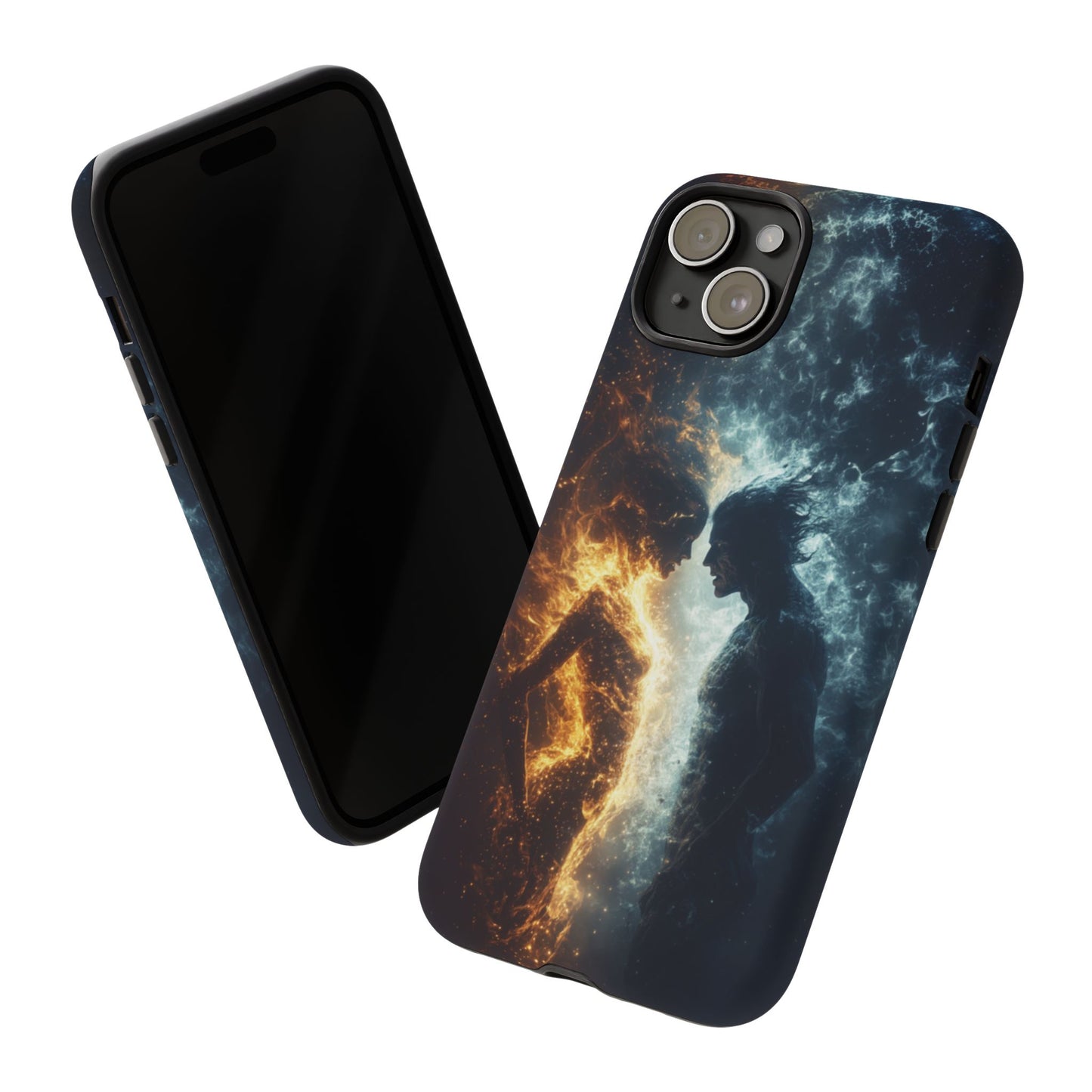 Fire & Frost Lovers - Tough iPhone Case