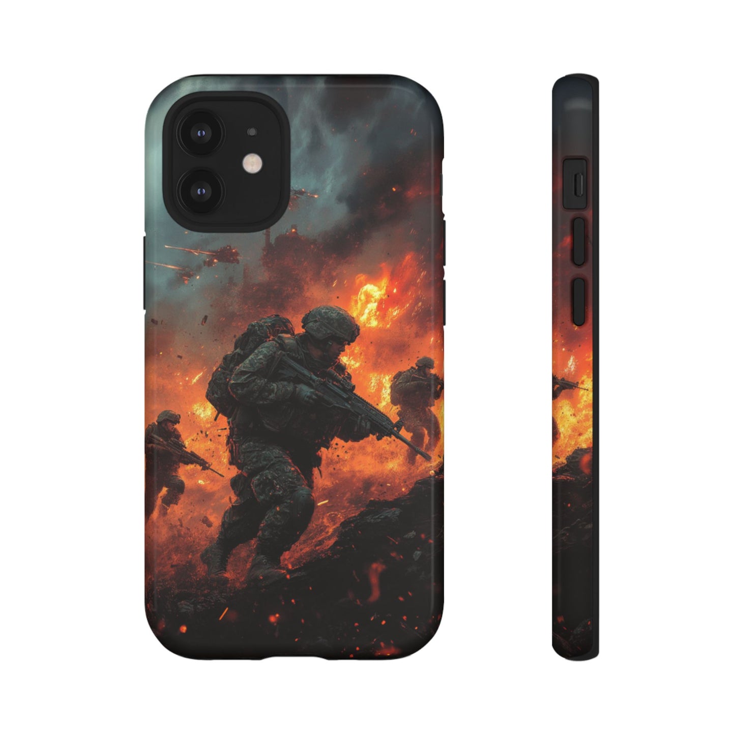 Epic Battlefield Soldier Phone Case - iPhone, Google Pixel, Samsung Galaxy