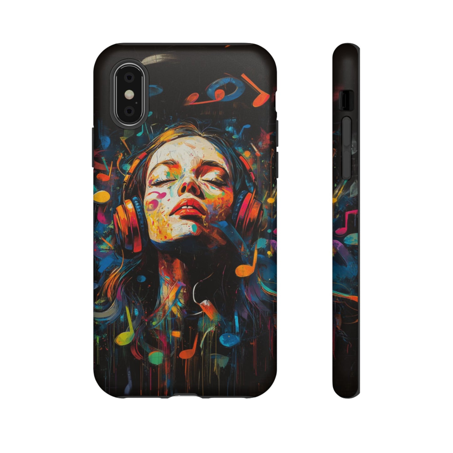 Vivid Musical Energy Graffiti Art Phone Case - iPhone, Google Pixel, Samsung Galaxy