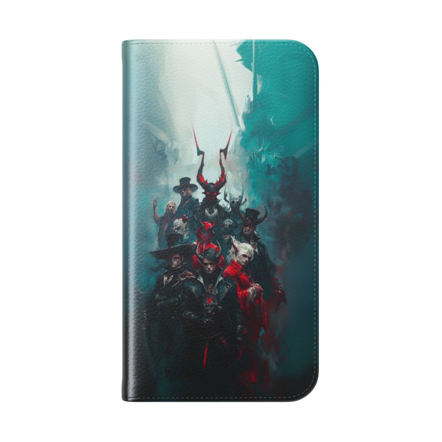 Dark Fantasy Demon Hunters - Wallet Flip Case
