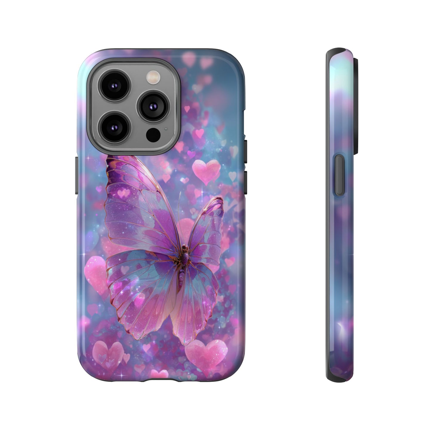 Cupid's Flutter Butterfly - Tough iPhone Case