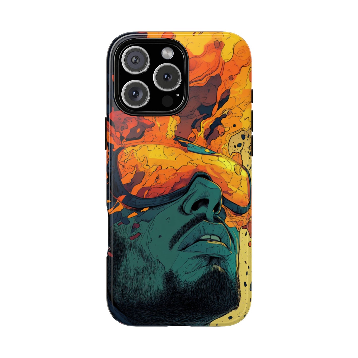 Flame Vision Phone Case - iPhone, Google Pixel, Samsung Galaxy