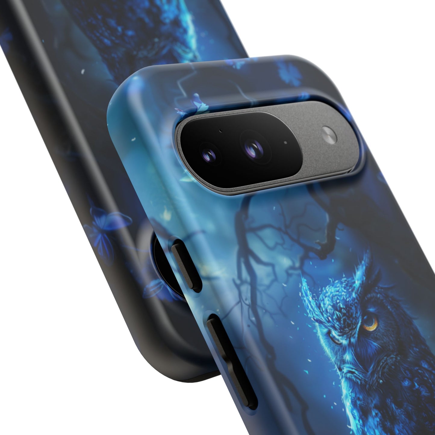 Azure Nocturne Owl – Tough Google Pixel Case
