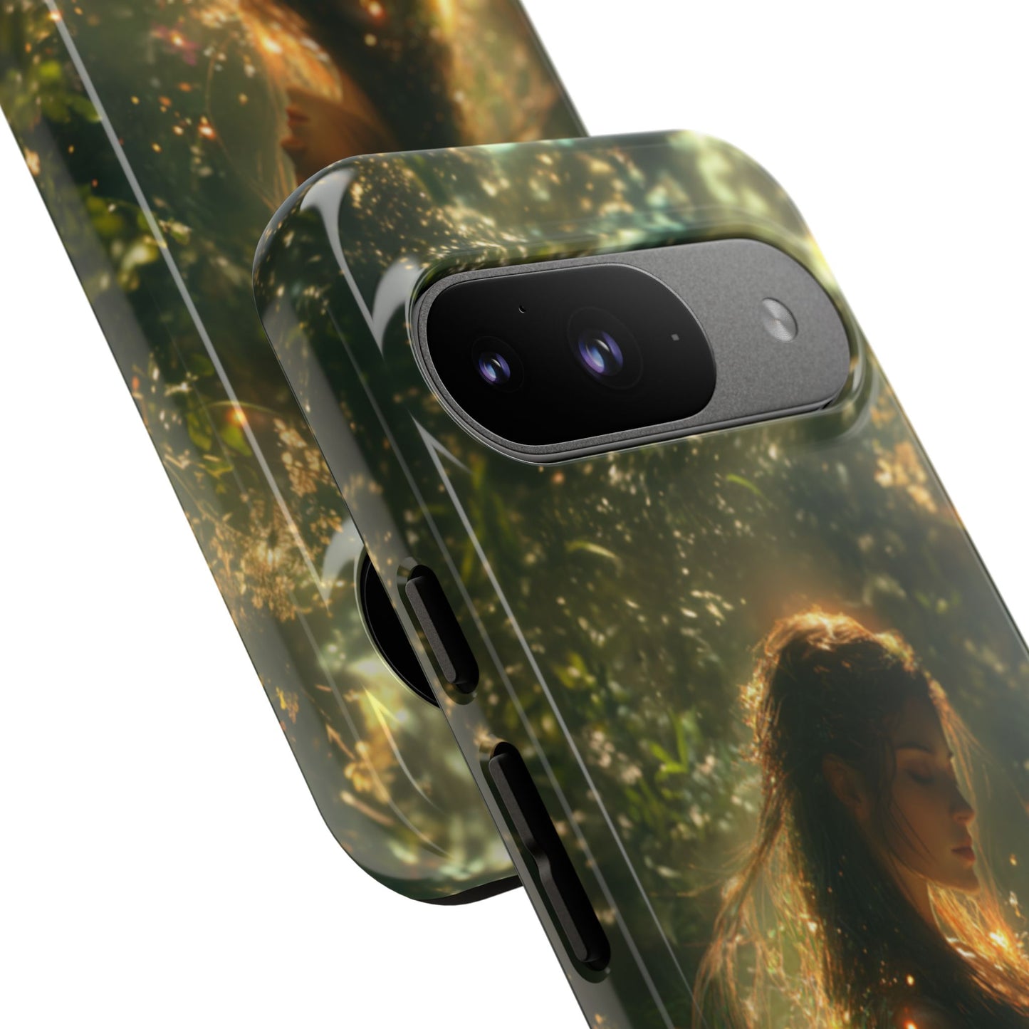 Forest Goddess Golden Light Meadow - Tough Google Pixel Case