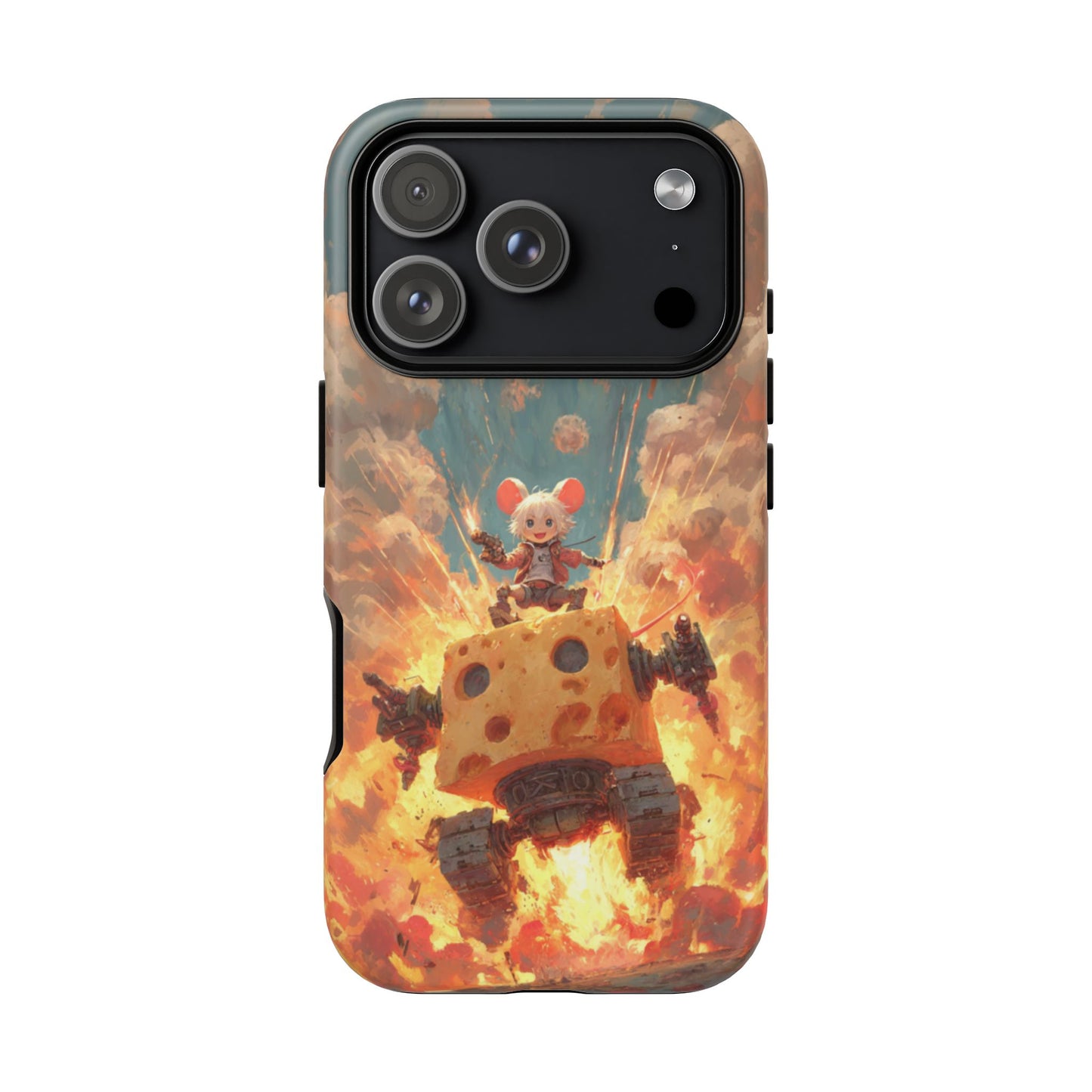 Battle Tank Mouse - Tough iPhone Case