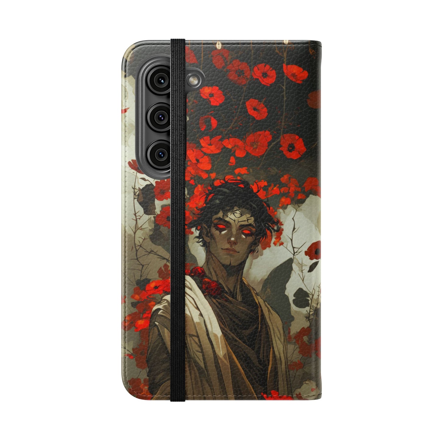 Zagreus Blood Poppies - Wallet Flip Case