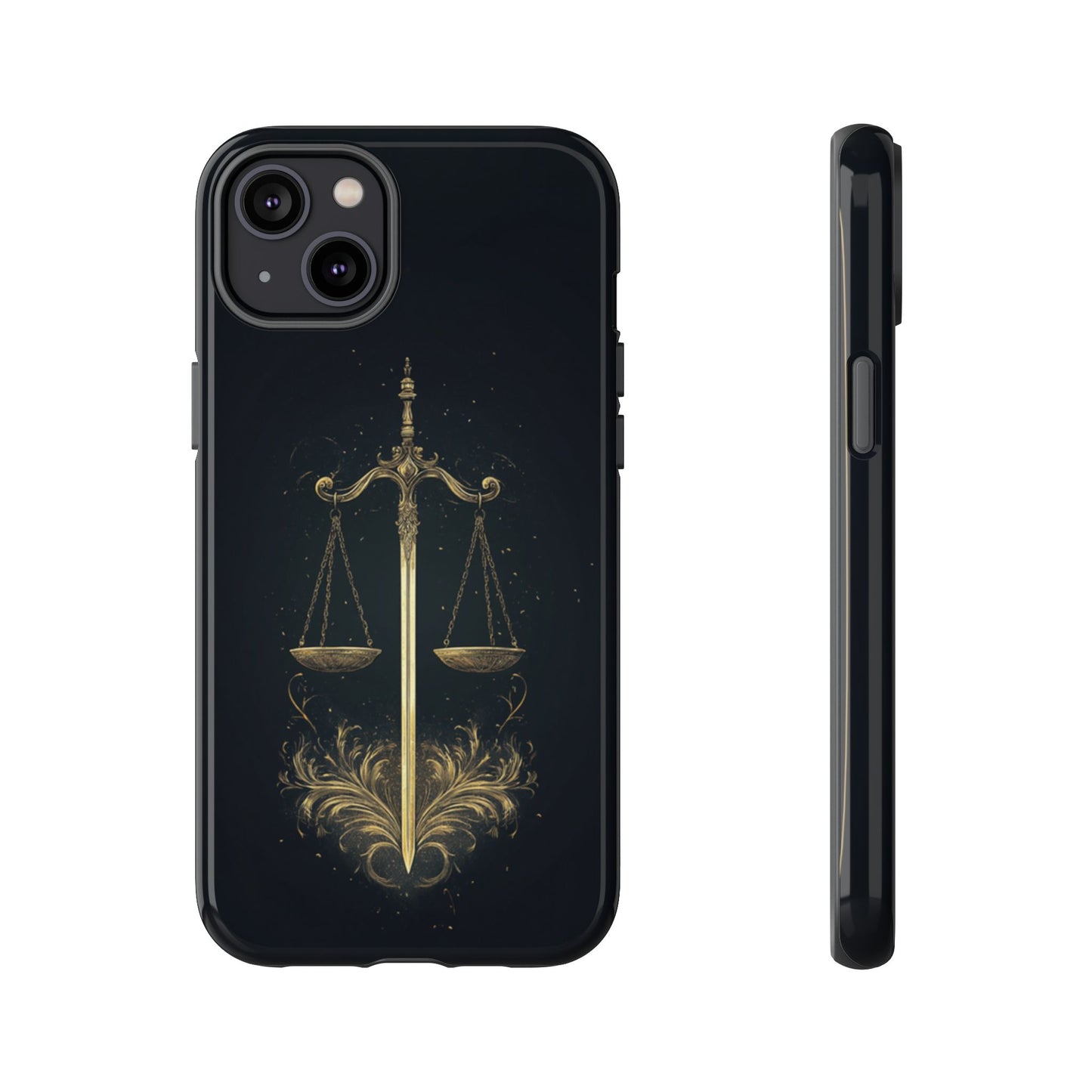 Libra Gilded Balance – Tough iPhone Case