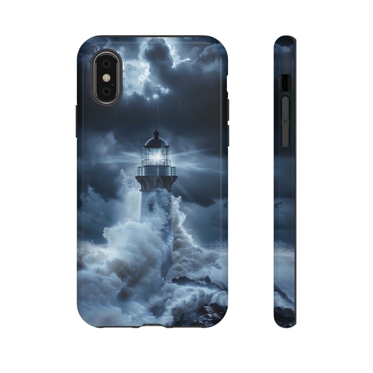 Stormbound Lighthouse - Tough iPhone Case
