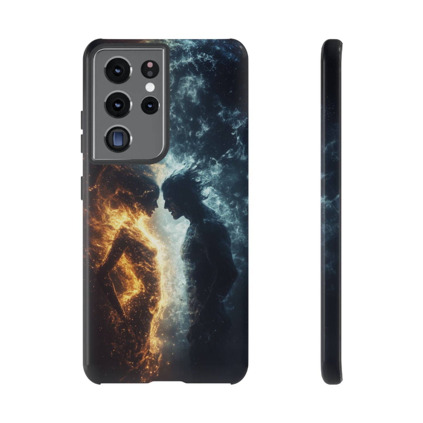 Fire & Frost Lovers - Tough Samsung Galaxy Case