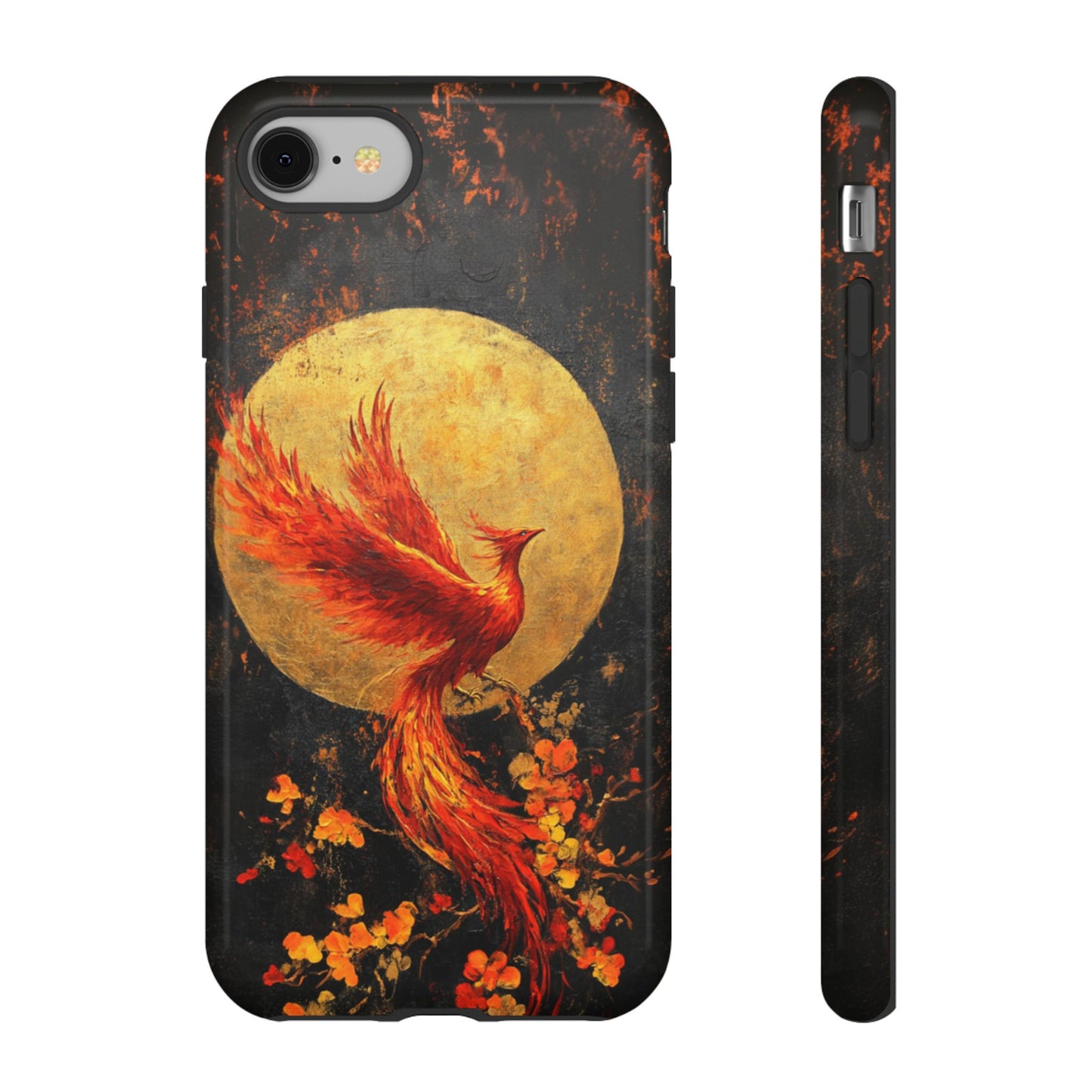 Golden Phoenix Rise – Tough iPhone Case