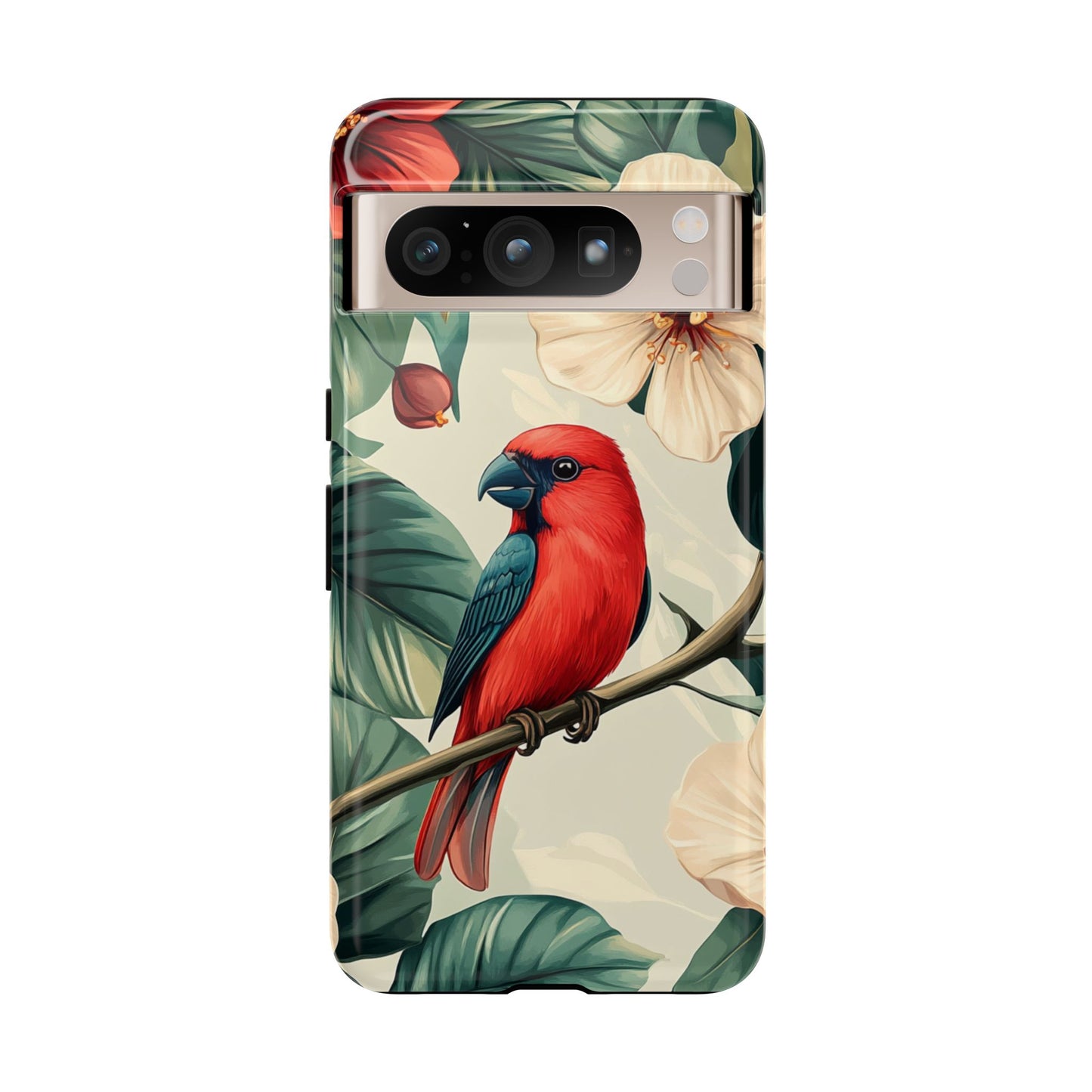 Scarlet Songbird - Tough Google Pixel Case