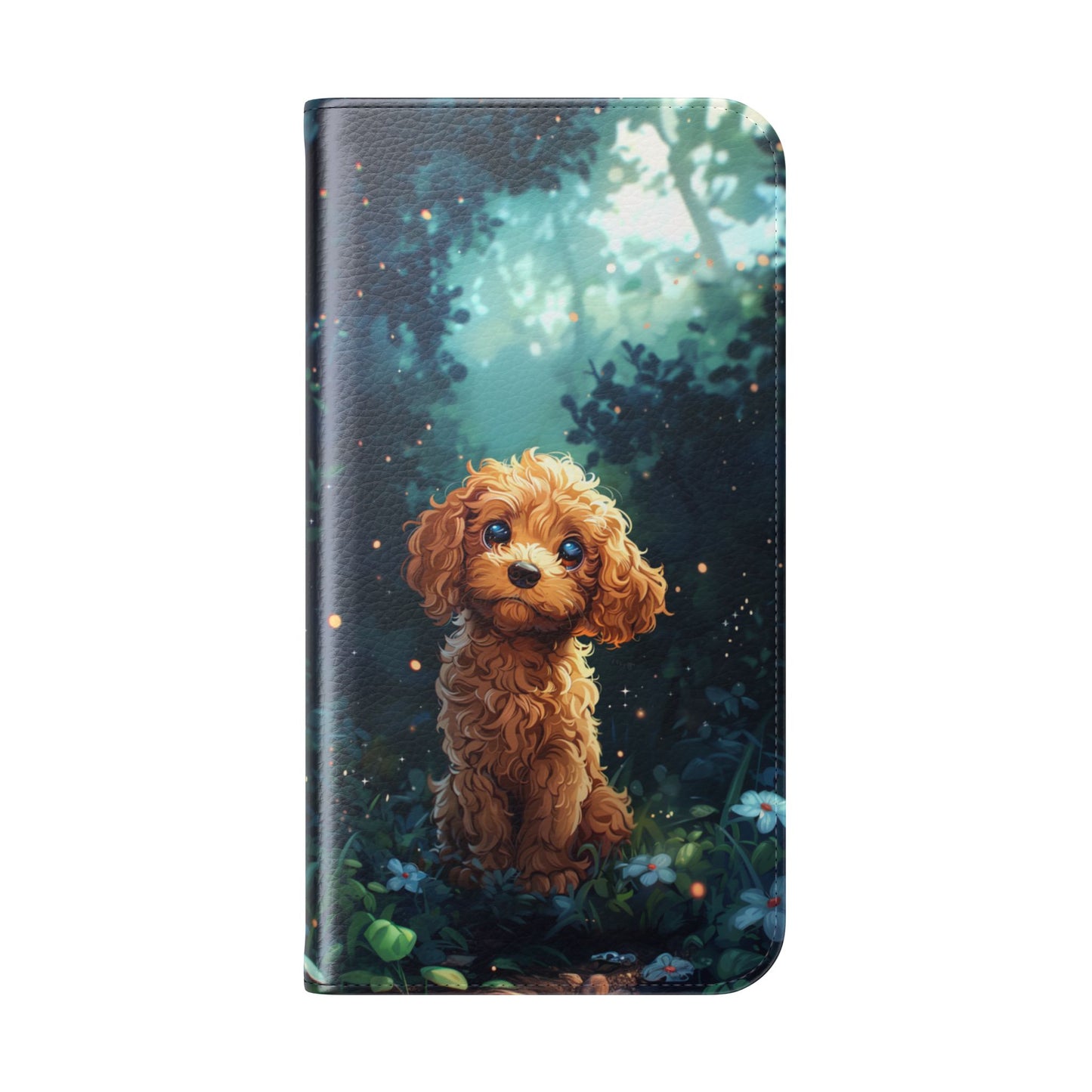Forest Poodle - Wallet Flip Case