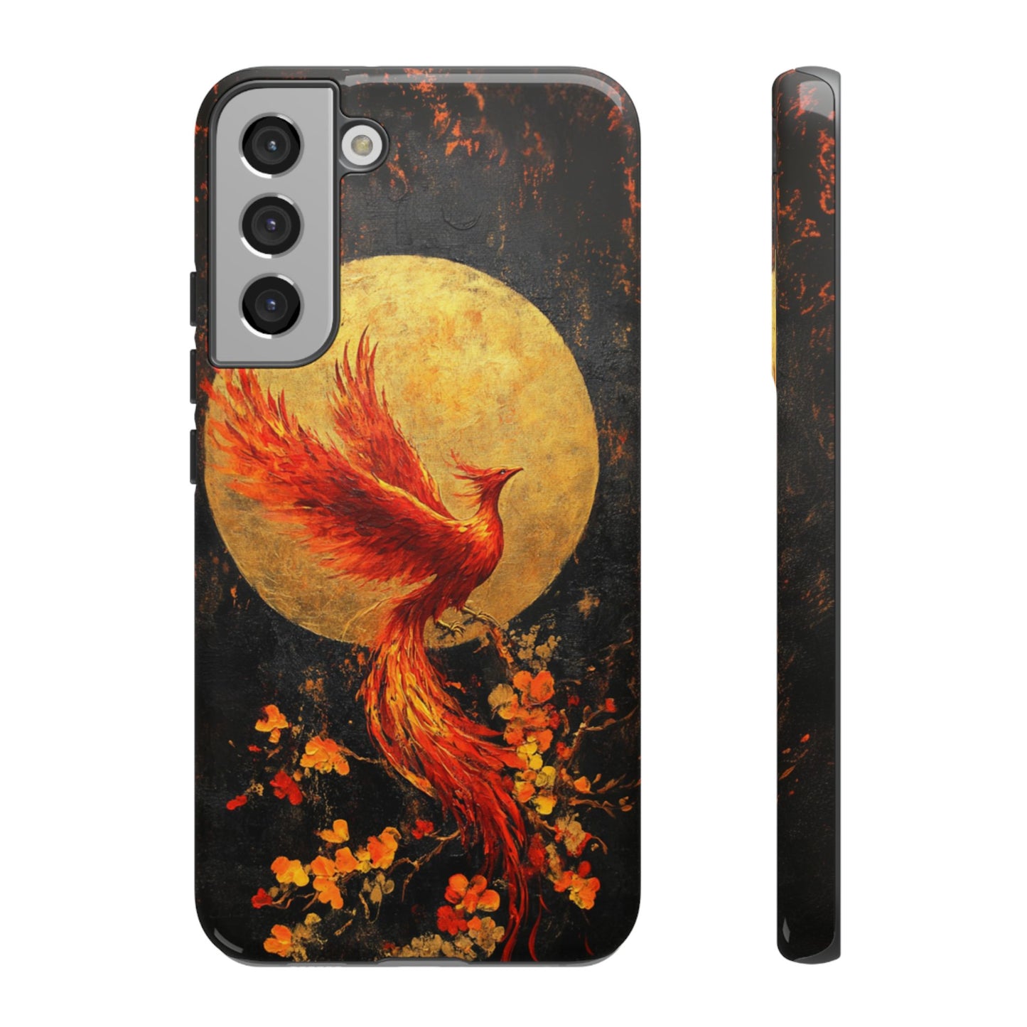 Golden Phoenix Rise – Tough Samsung Galaxy Case