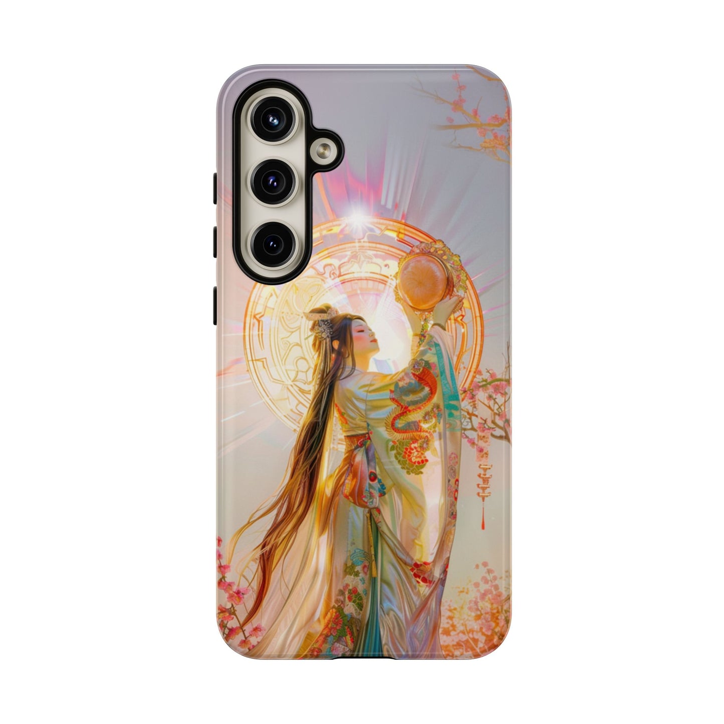 Amaterasu: Japanese Sun Goddess - iPhone, Google Pixel, Samsung