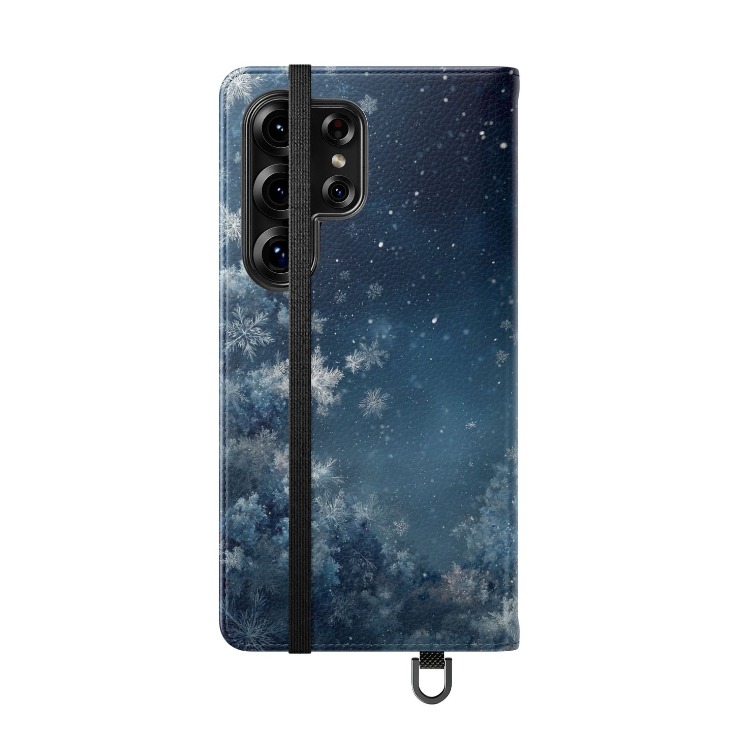 Winter Snowflakes - Wallet Flip Case