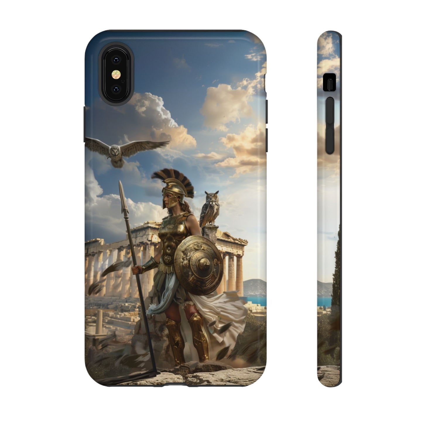 Athena Parthenon Valor - Tough iPhone Case