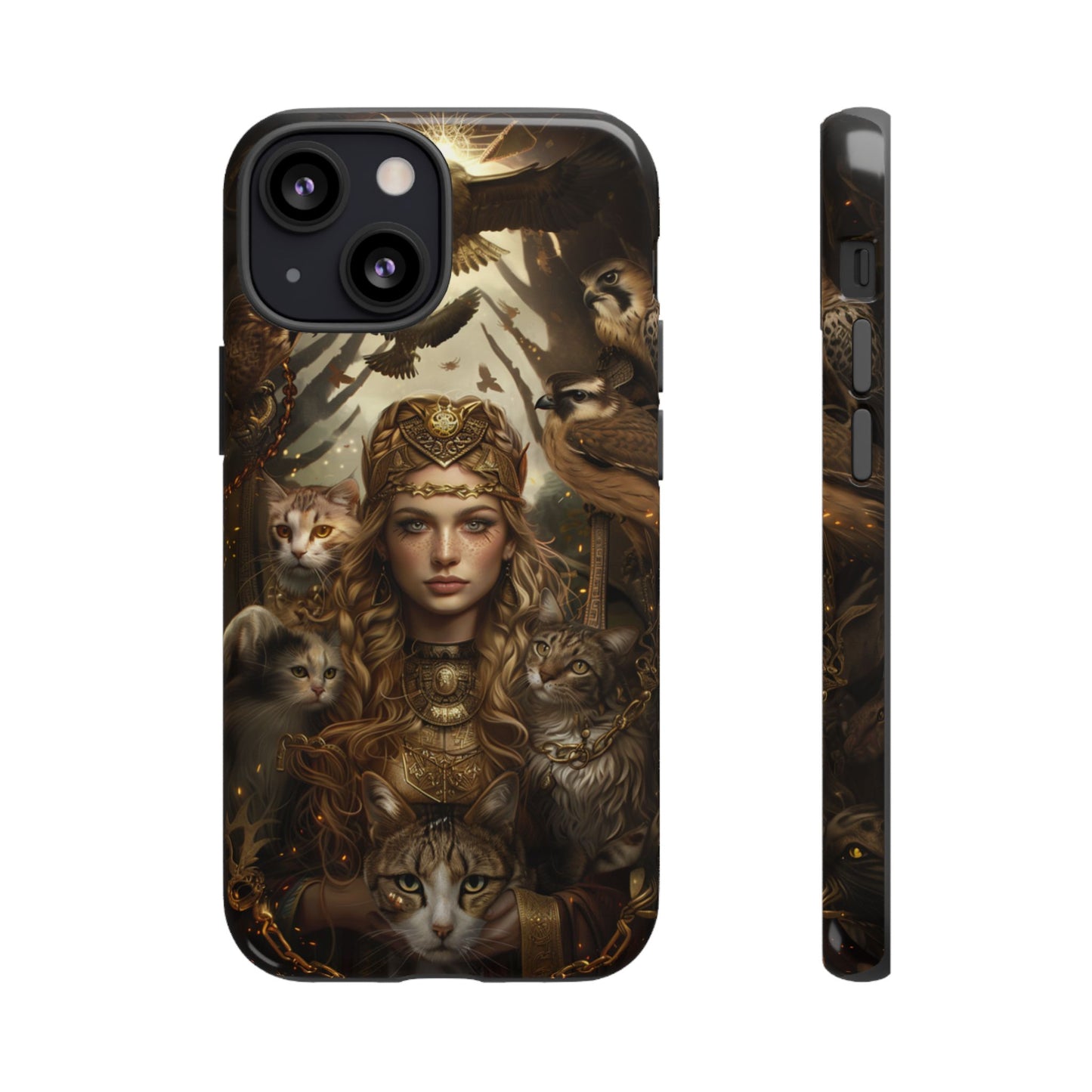 Freya Feline Majesty – Tough iPhone Case