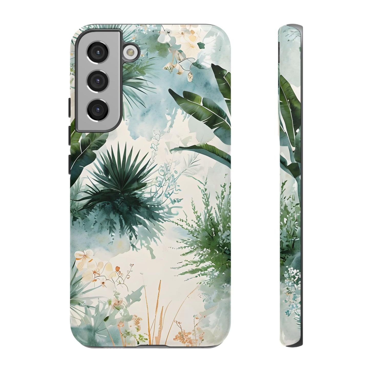 Tropical Botanical Watercolor - Tough Samsung Galaxy Case