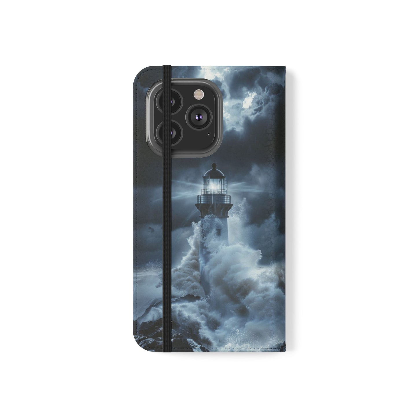 Stormbound Lighthouse - Wallet Flip Case