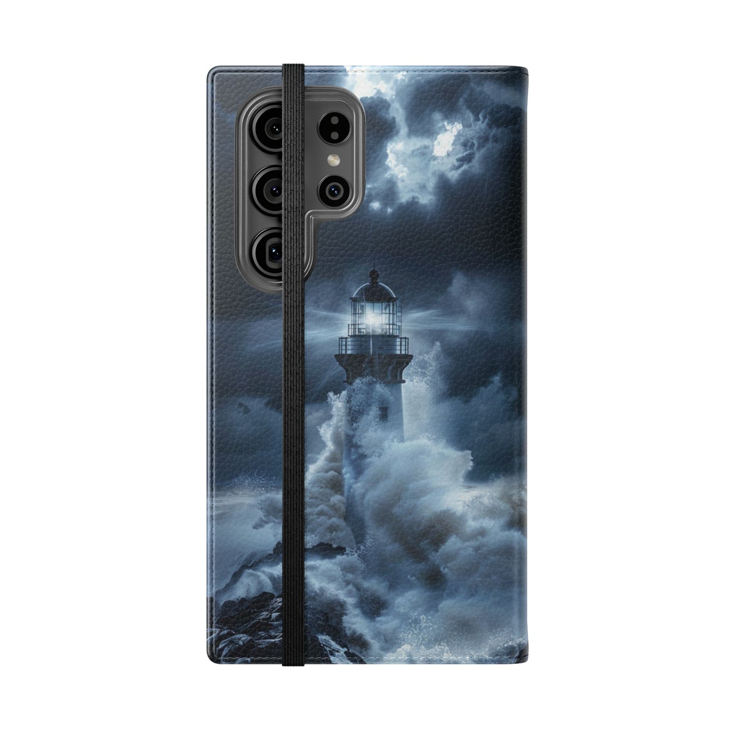Stormbound Lighthouse - Wallet Flip Case