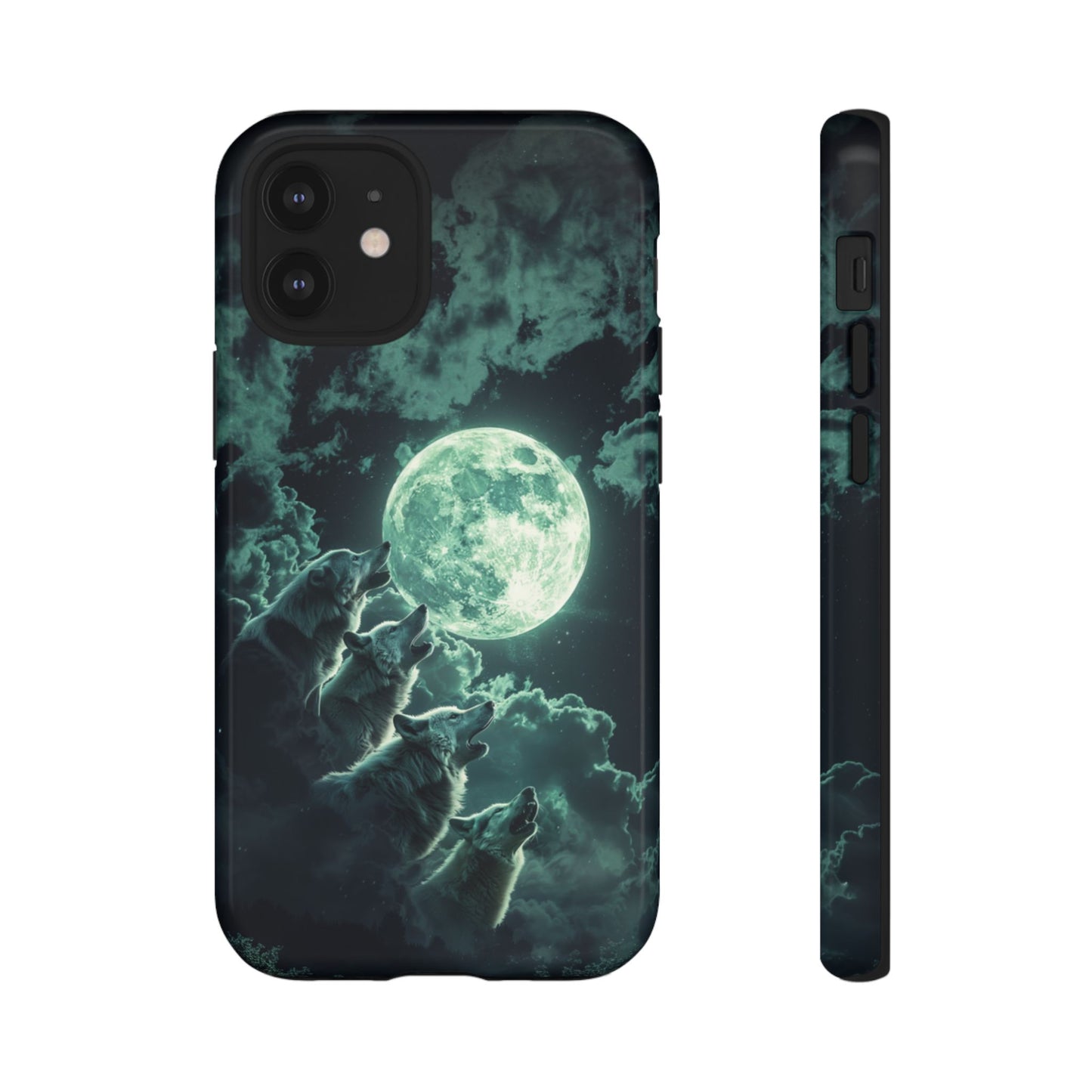 Moonlit Wolf Chorus - Tough iPhone Case