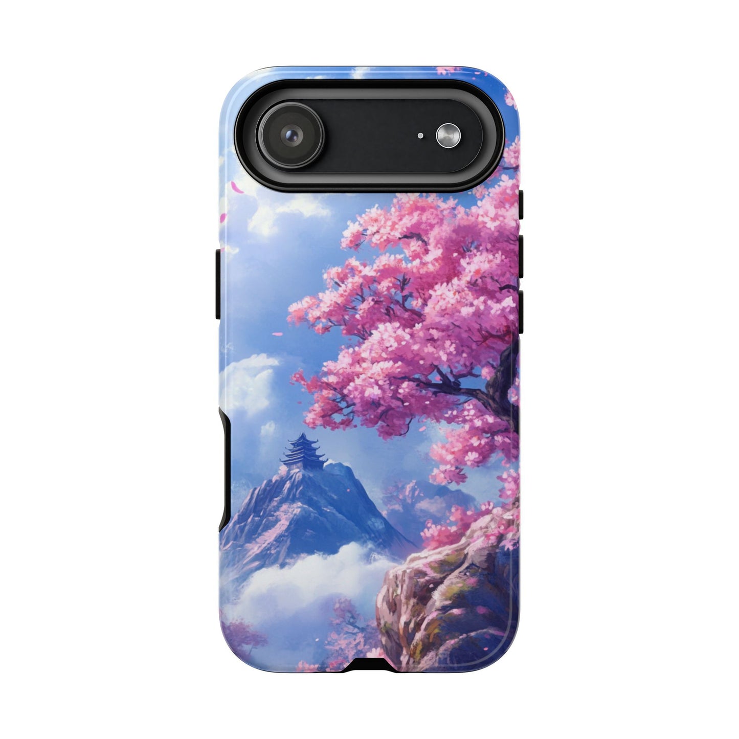 Sakura Sky Temple - Tough iPhone Case