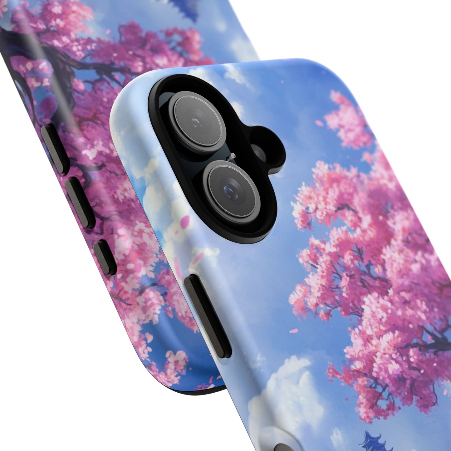Sakura Sky Temple - Tough iPhone Case